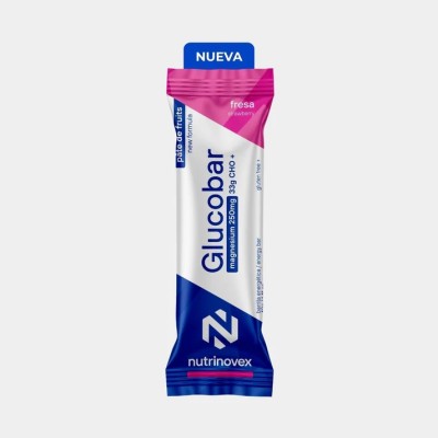 NUTRINOVEX BARRA ENERGÉTICA GLUCOBAR MORANGO MAGNÉSIO