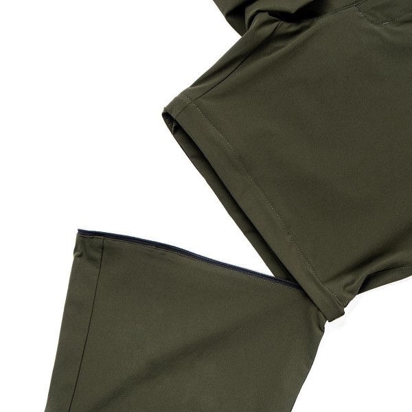 ALTUS PANTALÓN DESMONTABLE SENDERISMO QUETZAL W AGUACATE MUJER VISTA DESMONTABLE, ARISTARUN