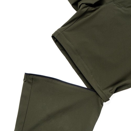 ALTUS PANTALÓN DESMONTABLE SENDERISMO QUETZAL W AGUACATE MUJER VISTA DESMONTABLE, ARISTARUN