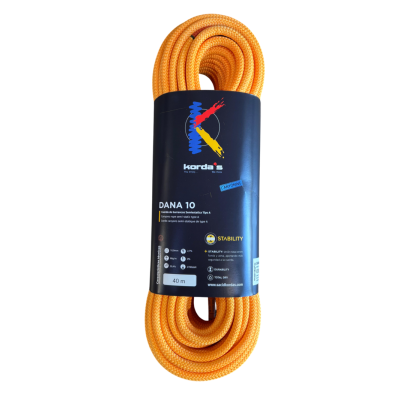 KORDA'S DANA 10 LARANJA 40M CORDÃO DE CANYONING