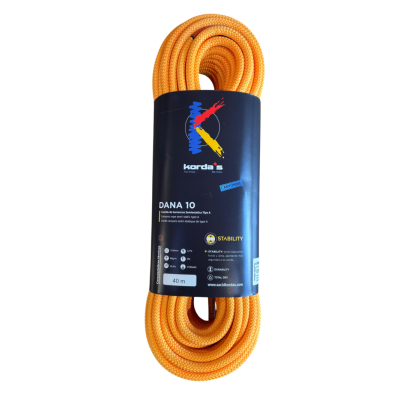 KORDA`S DANA 10 NARANJA 40M CUERDA BARRANCOS VISTA FRONTAL, ARISTARUN
