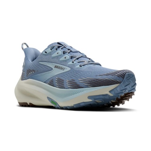 BROOKS GHOST TRAIL BLUE BROWN WOMEN'S MIXED SHOES