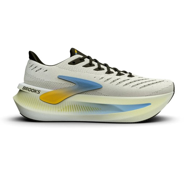 BROOKS GLYCERIN MAX 2 BRIGHT WHITE TÊNIS DE CORRIDA MASCULINO