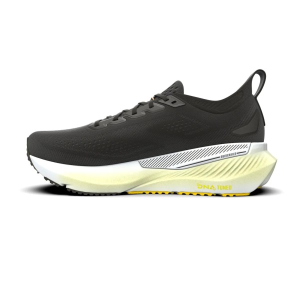 BROOKS GLYCERIN GTS 23 BLACK YELLOW MENS RUNNING SHOES
