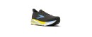 BROOKS GLYCERIN GTS 23 PRETO AMARELO SNEAKERS DE CORRIDA MASCULINAS