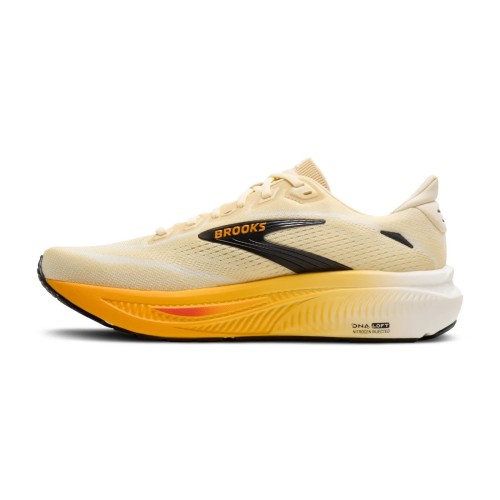 BROOKS GHOST 18 BEGE LARANJA SAPATILHAS DE CORRIDA HOMEM