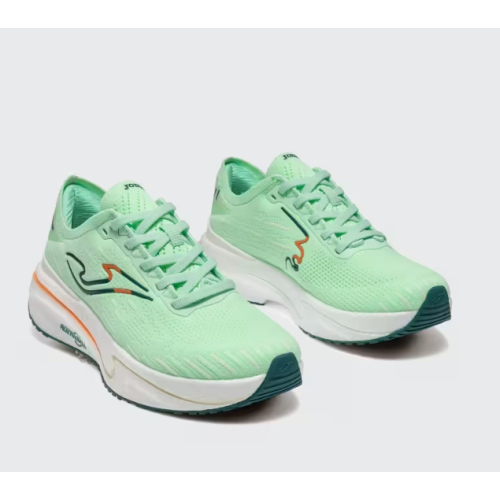 JOMA VIPER VERDE BLANCO ZAPATILLAS RUNNING MUJER VISTA LATERAL,ARISTARUN