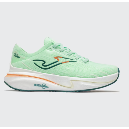 JOMA VIPER VERDE BLANCO ZAPATILLAS RUNNING MUJER VISTA EXTERIOR,ARISTARUN