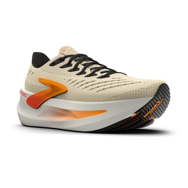 BROOKS GLYCERIN MAX 2 BEIGE ORANGE MEN'S RUNNING SHOES