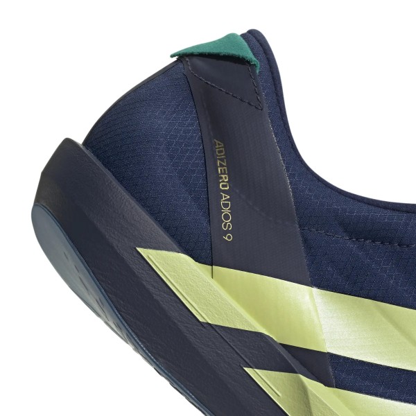 TÊNIS ADIDAS ADIZERO ADIOS 9 AZUL AMARELO