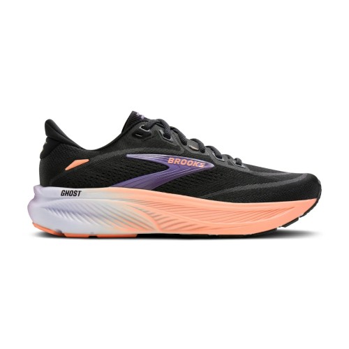 BROOKS GHOST 18 BLACK PEACH WOMEN'S RUNNING SHOES