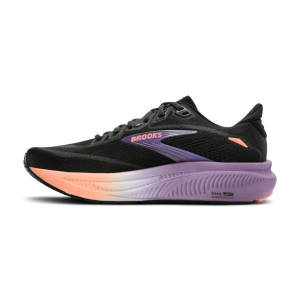 BROOKS GHOST 18 BLACK PEACH TÊNIS DE CORRIDA FEMININO