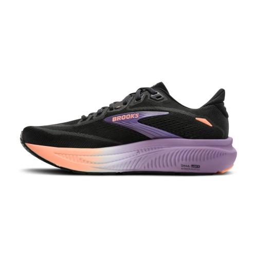 BROOKS GHOST 18 BLACK PEACH TÊNIS DE CORRIDA FEMININO