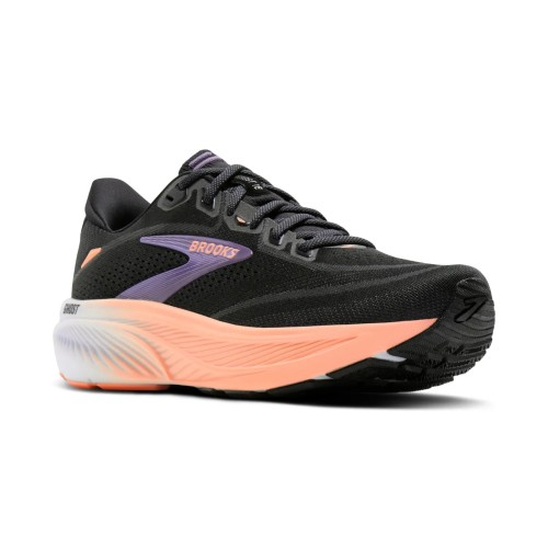BROOKS GHOST 18 BLACK PEACH TÊNIS DE CORRIDA FEMININO