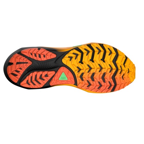 BROOKS GHOST TRAIL PRETO LARANJA TÊNIS MISTOS PARA HOMENS