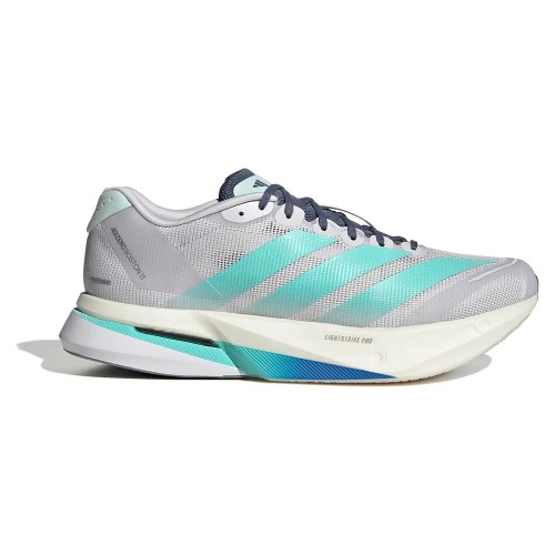 ADIDAS ADIZERO BOSTON 13 GRAY BLUE SHOES