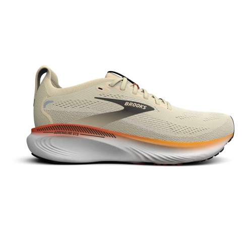BROOKS ADRENALINE GTS 25 YELLOW ORANGE MENS RUNNING SHOES