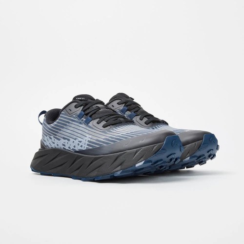 NNORMAL CADÍ AZUL PRETO TÊNIS DE TRAIL PARA HOMEM