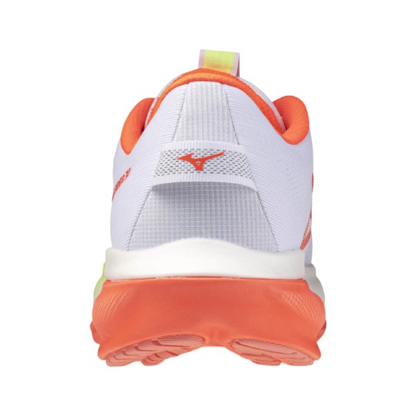 MIZUNO WAVE RIDER 30 WHITE CORAL WOMEN'S RUNNING SHOES