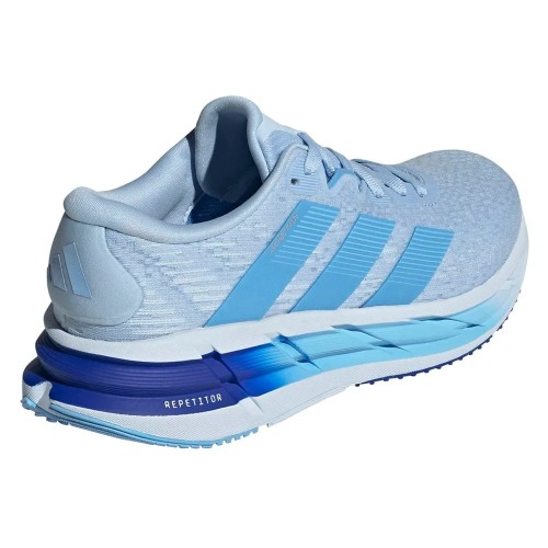 ADIDAS ADISTAR 4 AZUL CLARO ZAPATILLAS RUNNING MUJER VISTA TRASERA,ARISTARUN