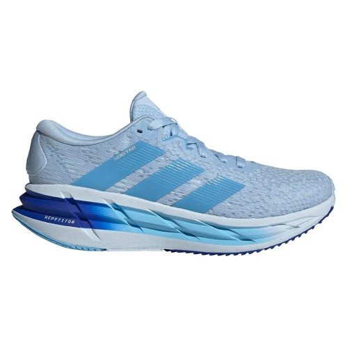ADIDAS ADISTAR 4 AZUL CLARO ZAPATILLAS RUNNING MUJER VISTA EXTERIOR,ARISTARUN