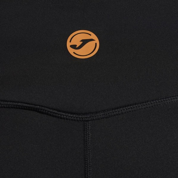JOMA INDOOR GYM NEGRO MALLA LARGA MUJER VISTA LOGO, ARISTARUN