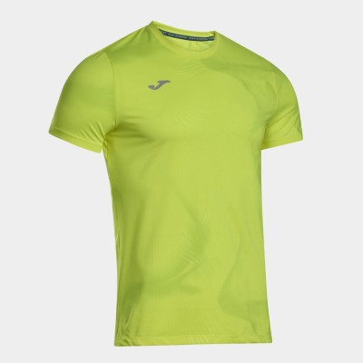 JOMA R-NIGHT SHORT FLUORESCENT YELLOW SHORT SLEEVE T-SHIRT FOR MEN