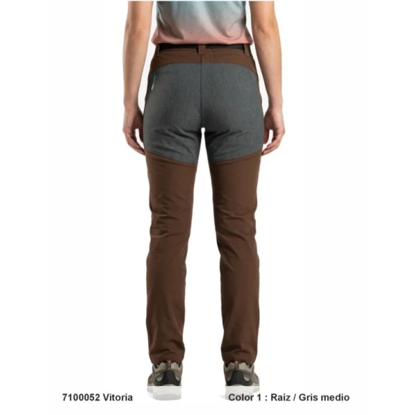 SPHERE PRO VITORIA BROWN GRAY WOMEN'S TREKKING PANTS