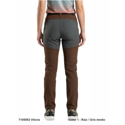 SPHERE PRO VITORIA BROWN GRAY WOMEN'S TREKKING PANTS