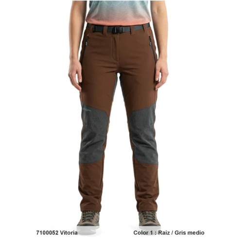 SPHERE PRO VITORIA BROWN GRAY WOMEN'S TREKKING PANTS