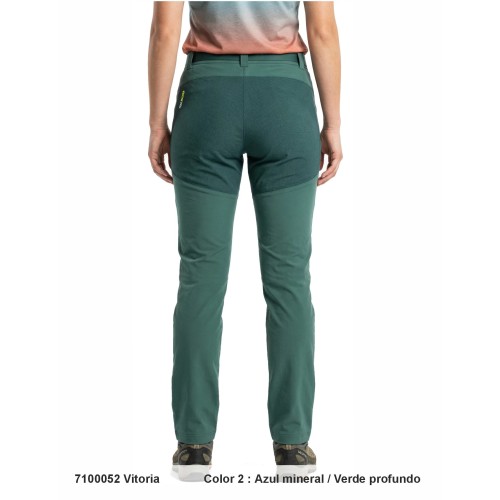SPHERE PRO VITORIA BLUE GREEN WOMEN'S TREKKING PANTS