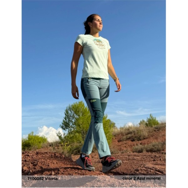 SPHERE PRO VITORIA BLUE GREEN WOMEN'S TREKKING PANTS