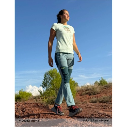 SPHERE PRO VITORIA BLUE GREEN WOMEN'S TREKKING PANTS