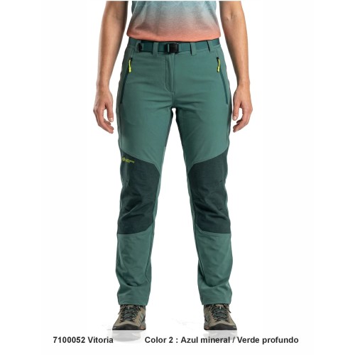 SPHERE PRO VITORIA BLUE GREEN WOMEN'S TREKKING PANTS