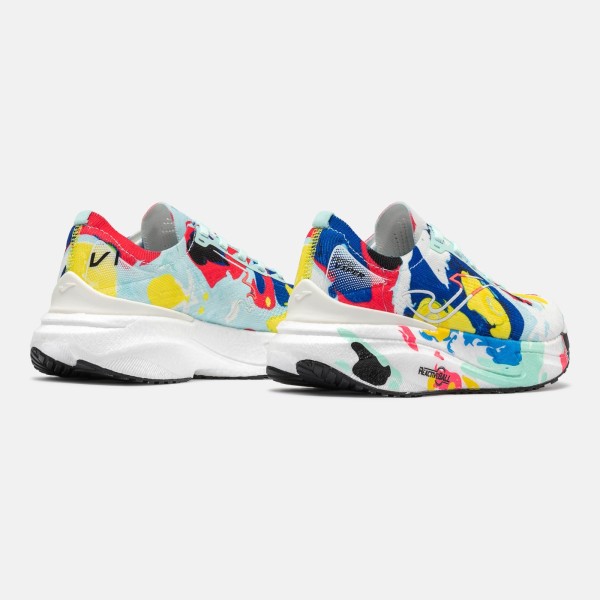 JOMA VIPER MULTICOLOR ZAPATILLAS ASFALTO MUJER VISTA LATERAL TRASERA PAREJA, ARISTARUN