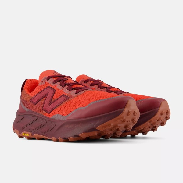 NEW BALANCE FRESH FOAM X HIERRO V9 VERMELHO SÓS DE TRAIL MASCULINAS