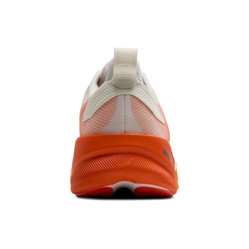 BROOKS GHOST MAX 4 WHITE ORANGE MENS RUNNING SHOES