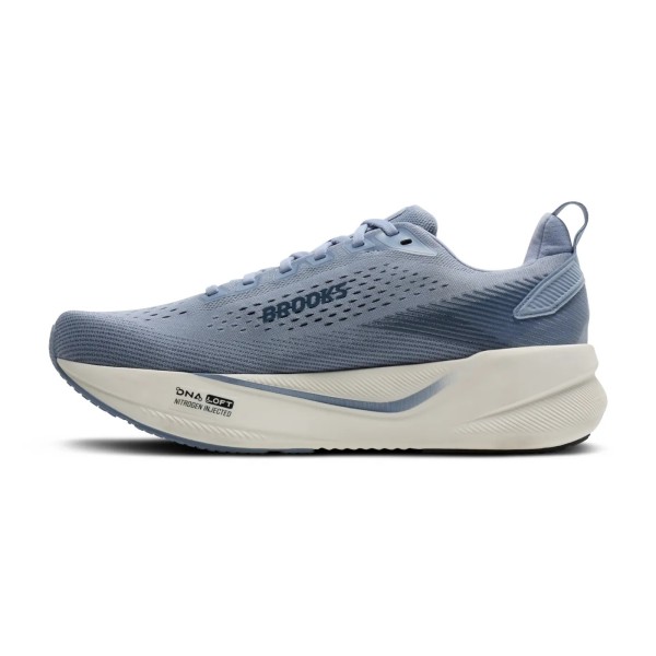 BROOKS GHOST MAX 4 BLUE RUNNING SHOES FOR MEN