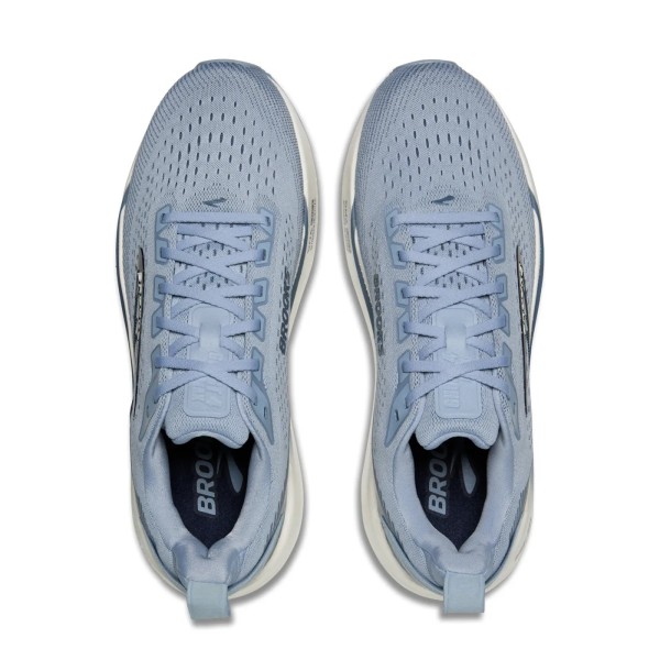 BROOKS GHOST MAX 4 BLUE RUNNING SHOES FOR MEN