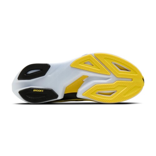 BROOKS HYPERION MAX 4 WHITE YELLOW MEN'S RUNNING SHOES