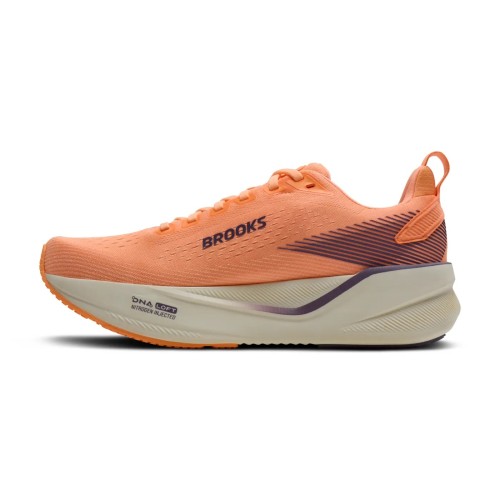 BROOKS GHOST MAX 4 PEACH TÊNIS DE CORRIDA FEMININO