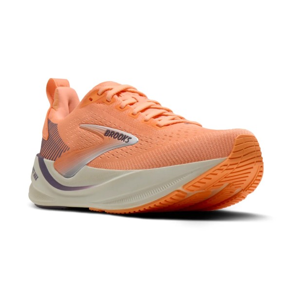 BROOKS GHOST MAX 4 PEACH WOMEN'S RUNNING SHOES
