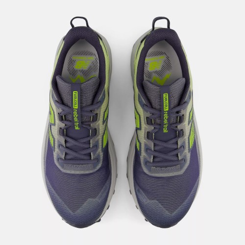 NEW BALANCE REBEL TRAIL GRAY YELLOW TRAIL SHOES FOR MEN