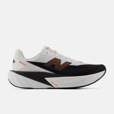 NEW BALANCE FUELCELL REBEL V5 WHITE NEO FLAME MENS RUNNING SHOES
