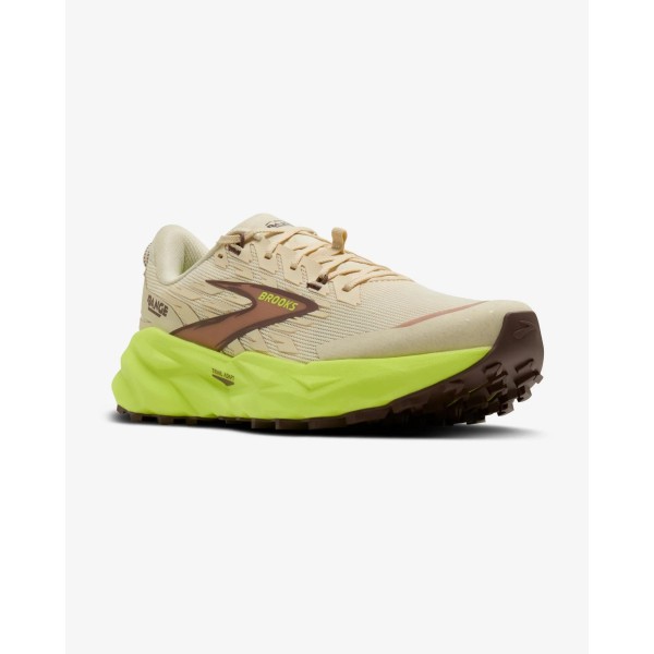 BROOKS RANGE BEGE AMARELO TÊNIS TRAIL MULHER