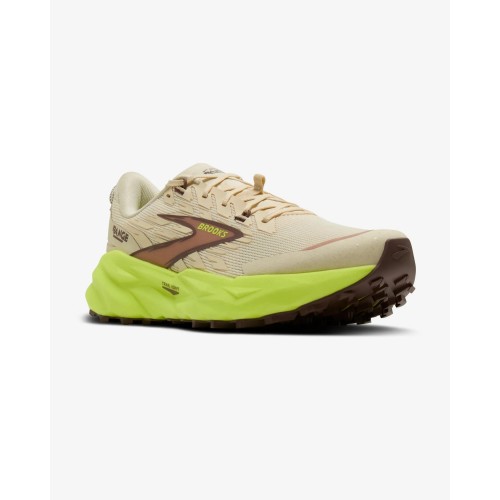 BROOKS RANGE BEGE AMARELO TÊNIS TRAIL MULHER