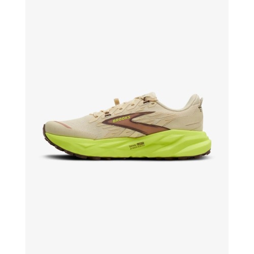 BROOKS RANGE BEGE AMARELO TÊNIS TRAIL MULHER