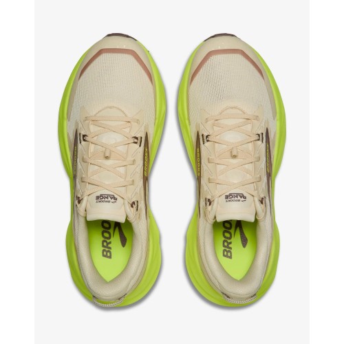 BROOKS RANGE BEGE AMARELO TÊNIS TRAIL MULHER