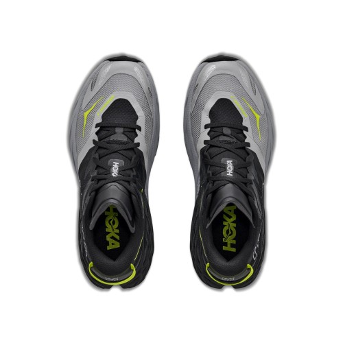 HOKA SPEEDGOAT 7 BLACK GREY TRAIL RUNNING SHOES MEN