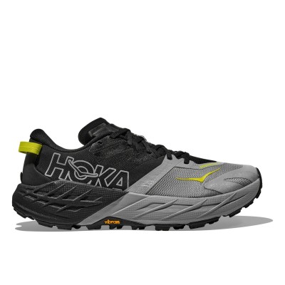 HOKA SPEEDGOAT 7 BLACK GREY TRAIL RUNNING SHOES MEN 2